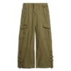 Low Rise Wide Leg Cargo Pants