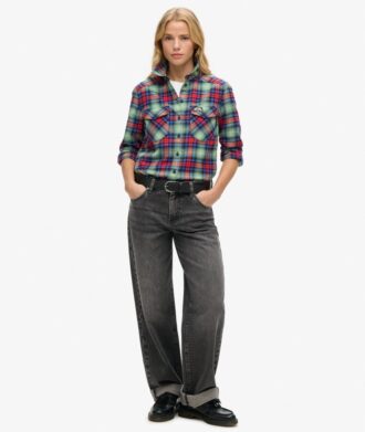 Lumberjack Check Flannel Shirt