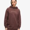Luxe Metallic Logo Hoodie Dress Luxe Metallic Logo Hoodie Dress