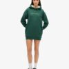 Luxe Metallic Logo Hoodie Dress Luxe Metallic Logo Hoodie Dress