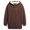 Luxe Metallic Logo Hoodie Dress Luxe Metallic Logo Hoodie Dress
