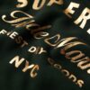 Luxe Metallic Logo Jersey Dress