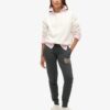Luxe Metallic Logo Slim Joggers