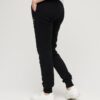 Luxe Metallic Logo Slim Joggers