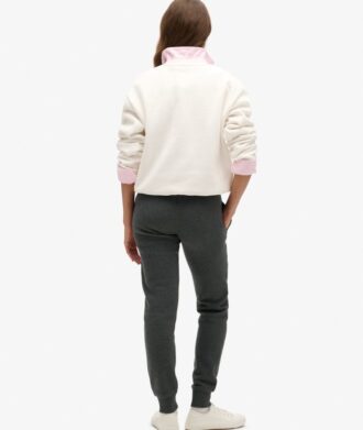Luxe Metallic Logo Slim Joggers