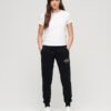 Luxe Metallic Logo Slim Joggers