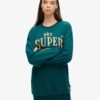 Luxe Metallic Logo Sweat Dress