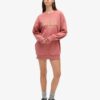 Luxe Metallic Logo Sweat Dress
