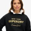 Luxe Metallic Logo Sweatshirt