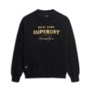 Luxe Metallic Logo Sweatshirt