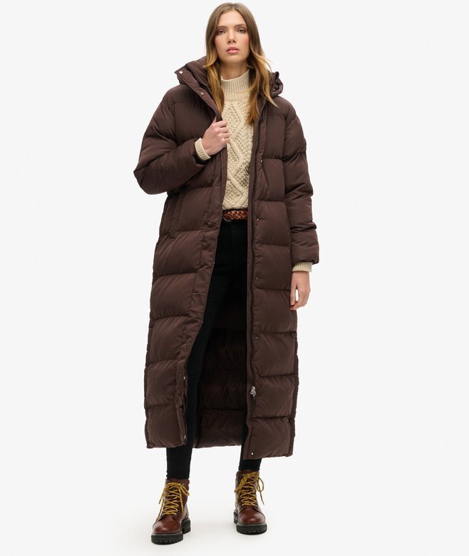 Maxi Hooded Puffer Coat Maxi Hooded Puffer Coat