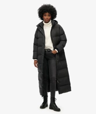 Maxi Hooded Puffer Coat
