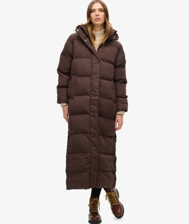 Maxi Hooded Puffer Coat Maxi Hooded Puffer Coat