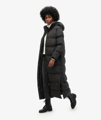 Maxi Hooded Puffer Coat