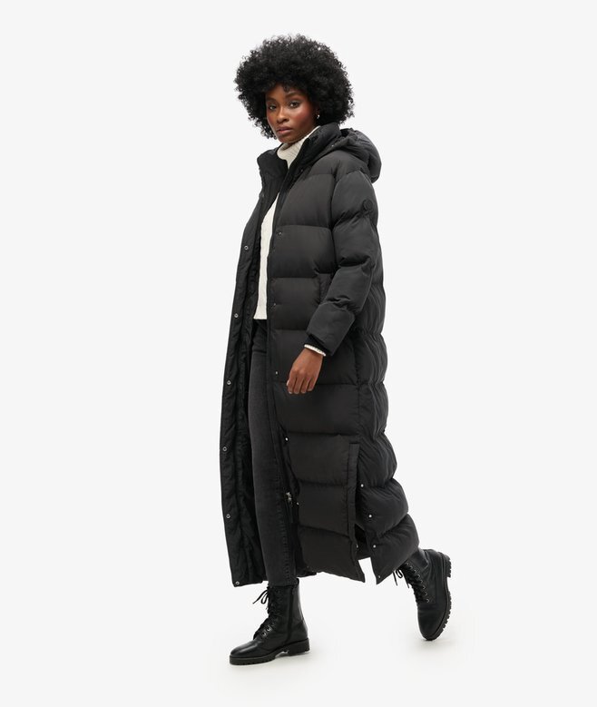 Maxi Hooded Puffer Coat Maxi Hooded Puffer Coat