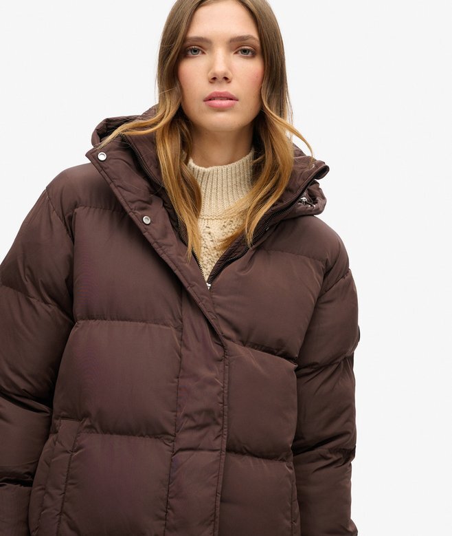 Maxi Hooded Puffer Coat Maxi Hooded Puffer Coat