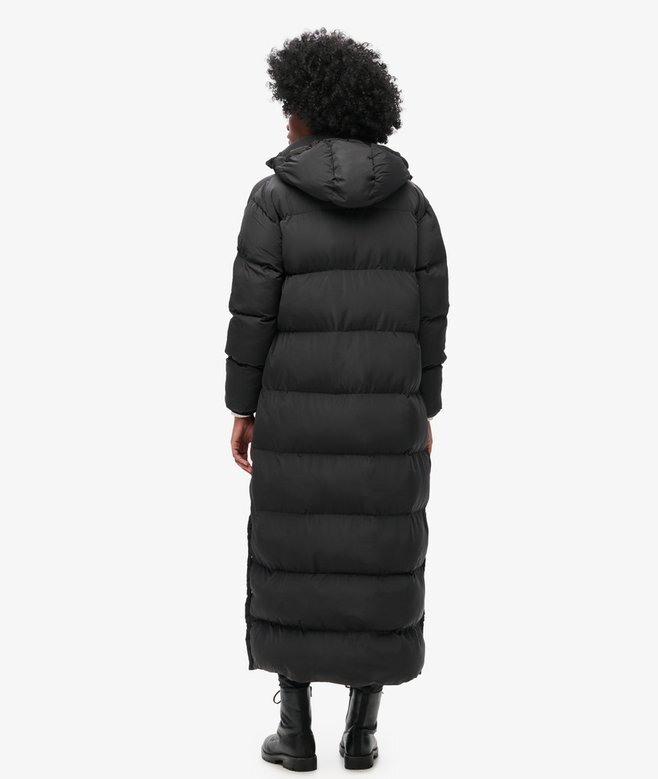 Maxi Hooded Puffer Coat Maxi Hooded Puffer Coat