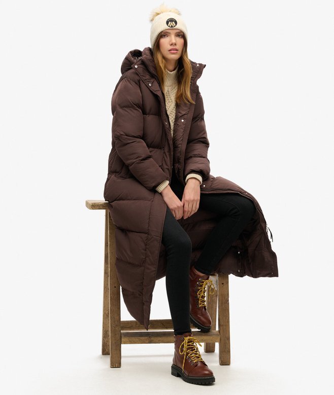 Maxi Hooded Puffer Coat Maxi Hooded Puffer Coat