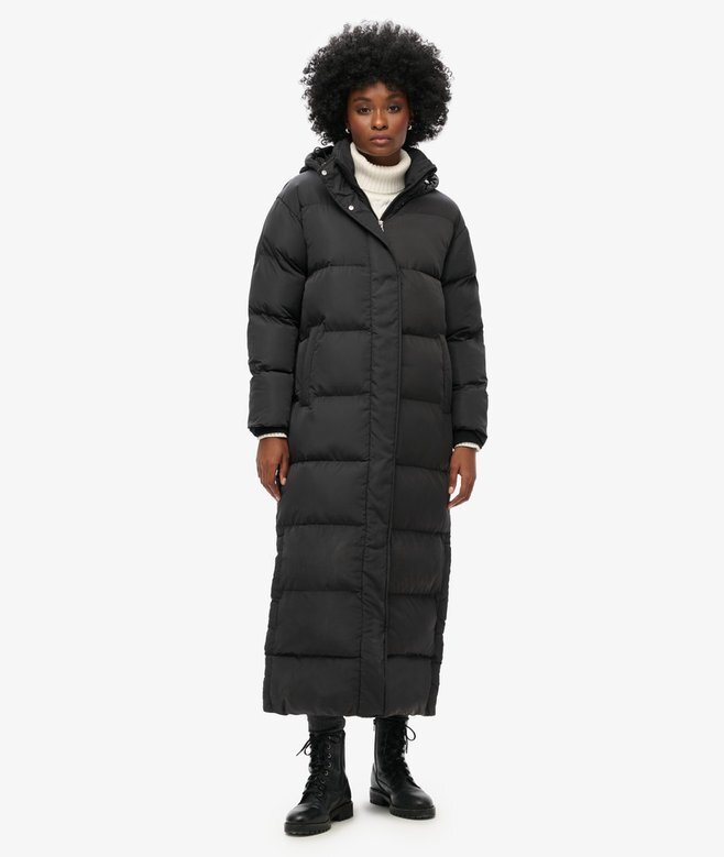 Maxi Hooded Puffer Coat Maxi Hooded Puffer Coat
