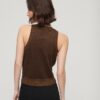 Merino Crew Neck Knit Vest Top