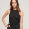 Merino Crew Neck Knit Vest Top