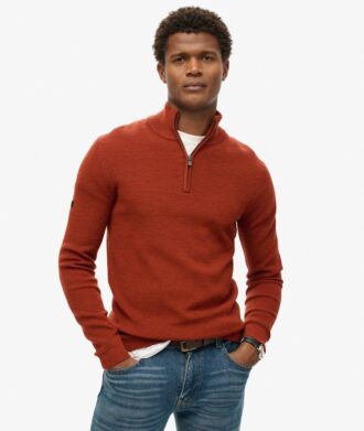 Merino Half Zip Jumper