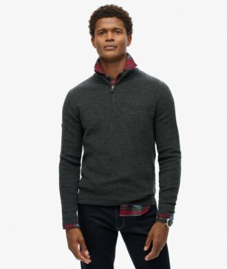 Merino Half Zip Jumper