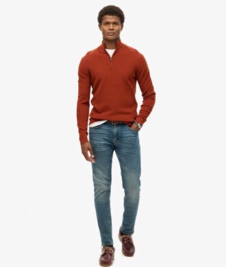 Merino Half Zip Jumper