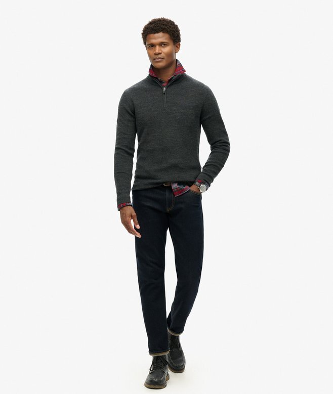Merino Half Zip Jumper Merino Half Zip Jumper