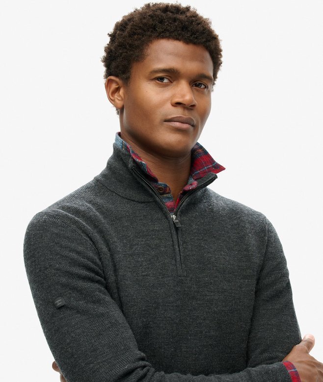 Merino Half Zip Jumper Merino Half Zip Jumper