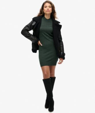 Merino Long Sleeve Knit Dress