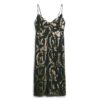 Metallic Midi Slip Dress
