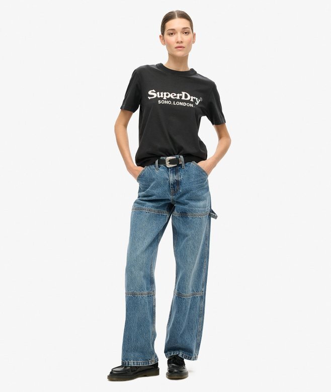 Metallic Venue Relaxed Tee Metallic Venue Relaxed Tee