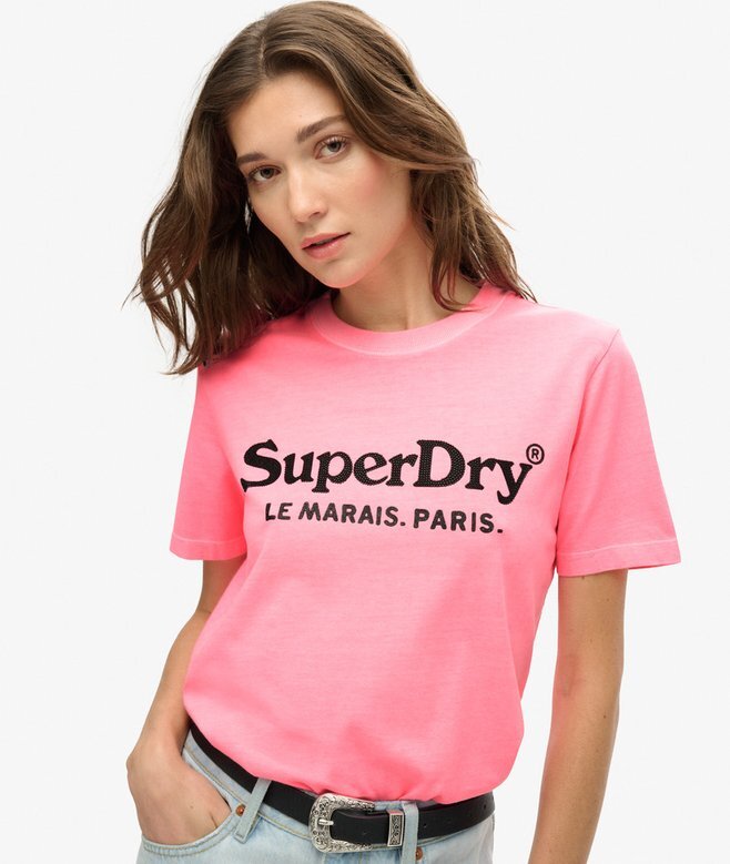 Metallic Venue Relaxed Tee Metallic Venue Relaxed Tee