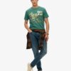 Metallic Workwear Graphic T-Shirt