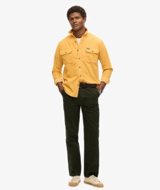 Micro Cord Long Sleeve Shirt