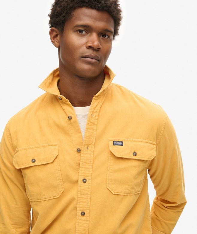 Micro Cord Long Sleeve Shirt Micro Cord Long Sleeve Shirt