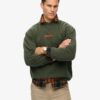 Micro Logo Graphic Loose Crew Sweatshirt Micro Logo Graphic Loose Crew Sweatshirt