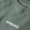 Micro Logo Graphic Loose Crew Sweatshirt