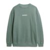 Micro Logo Graphic Loose Crew Sweatshirt