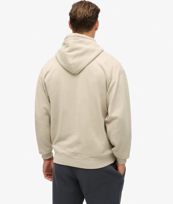 Micro Logo Graphic Loose Hoodie Micro Logo Graphic Loose Hoodie