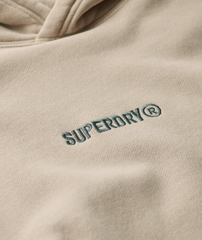 Micro Logo Graphic Loose Hoodie Micro Logo Graphic Loose Hoodie
