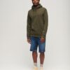 Micro Logo Graphic Loose Hoodie Micro Logo Graphic Loose Hoodie