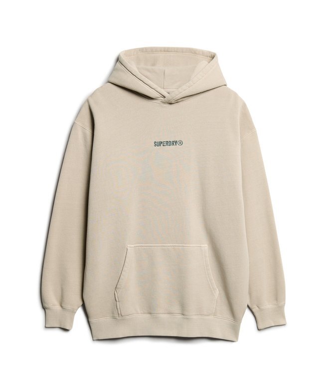 Micro Logo Graphic Loose Hoodie Micro Logo Graphic Loose Hoodie