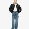 Mid Rise Denim Carpenter Jeans