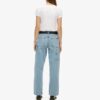 Mid Rise Denim Carpenter Jeans
