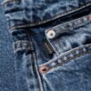 Mid Rise Straight Leg Jean