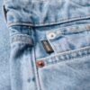 Mid Rise Straight Leg Jean