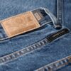 Mid Rise Straight Leg Jean