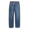 Mid Rise Straight Leg Jean